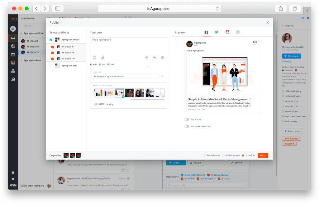 agorapulse-social-media-publishing