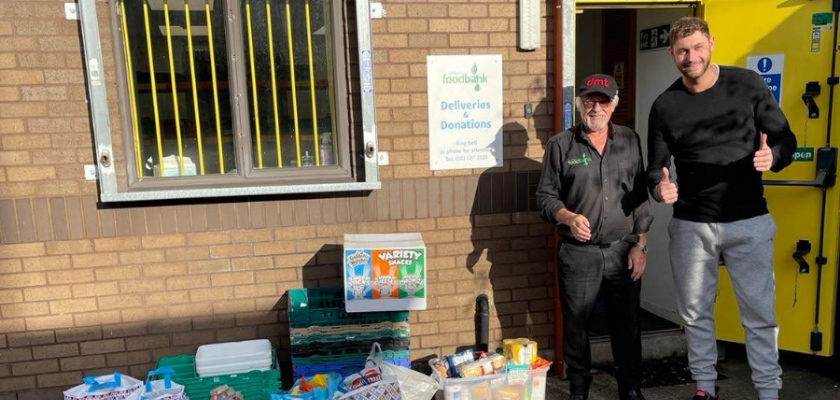 dmt-makes-90kg-donation-to-salford-foodbank