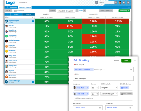 Screendragon resource planner